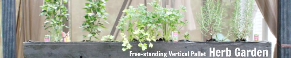 pallet herb garden