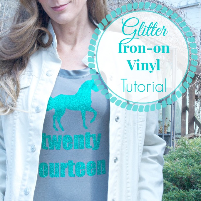 DIY Glitter Iron-On Vinyl Tutorial - DIY Show Off ™ - DIY Decorating and Home Improvement BlogDIY Show Off ™ – Decorating and Home Improvement