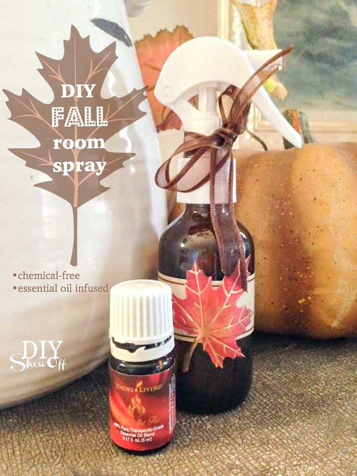 Diy Essential Oil Infused Fall Room Spraydiy Show Off