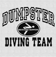 dumpster diving team