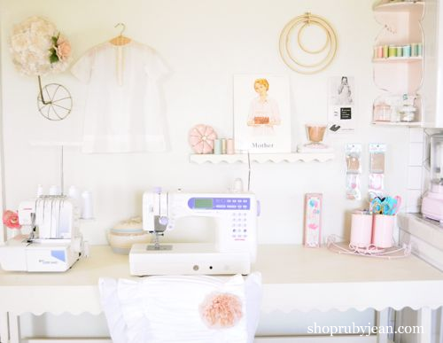 sewing room makeover