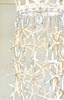 starfish chandelier
