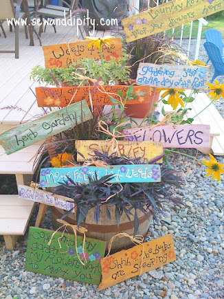 diy garden signs
