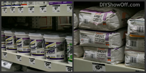 types of grout