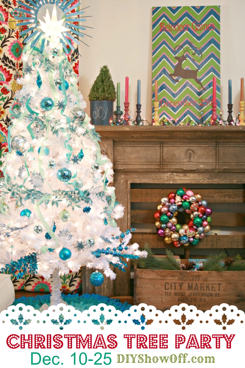 DIY Lighted Starburst Mirror Christmas Tree Topper {tutorial} - DIY Show Off ™ - DIY Decorating ...