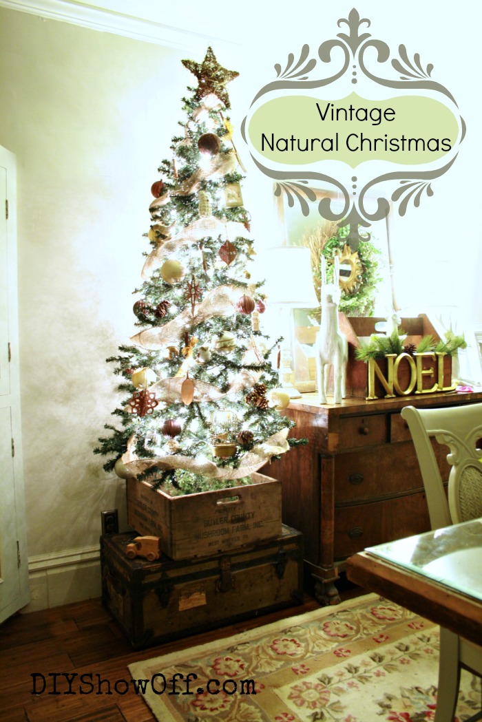 vintage natural Christmas