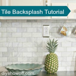 how to tile a backsplash