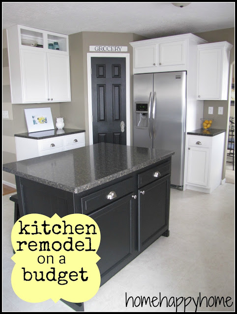 budget-friendly-kitchen-makeover by Home Happy Home