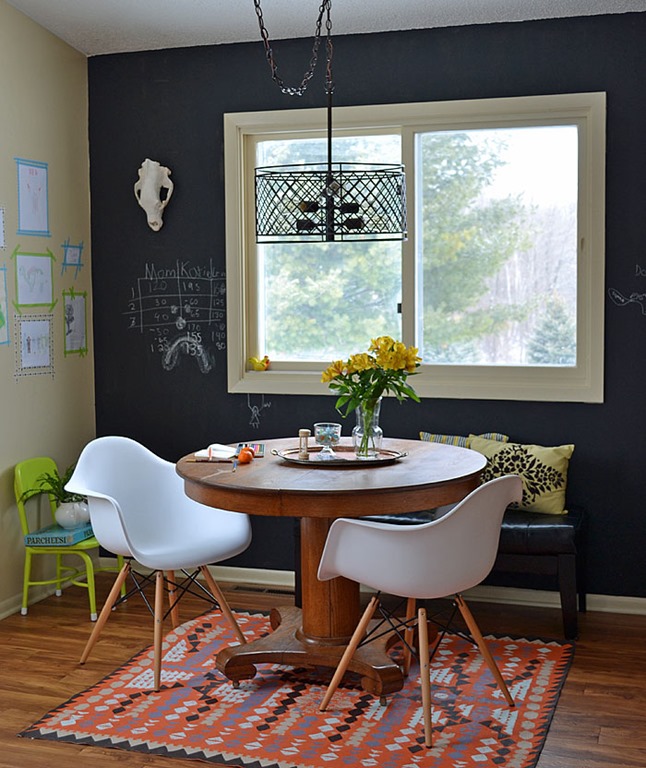 eclectic dining room by Nellie Bellie