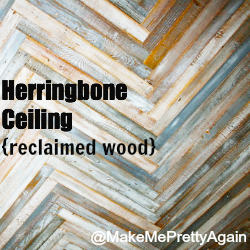 herringbone ceiling
