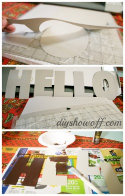 Silhouette Chipboard & a Giveaway - DIY Show Off ™ - DIY Decorating and ...