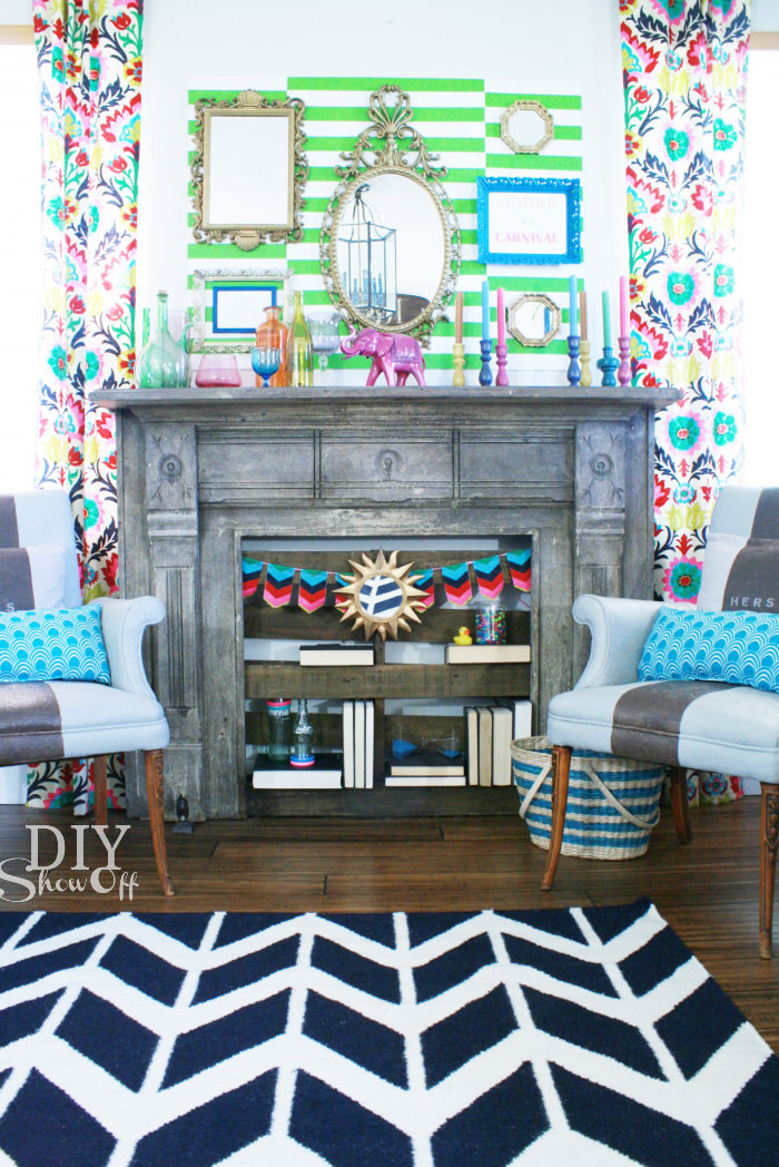 colorful eclectic decor