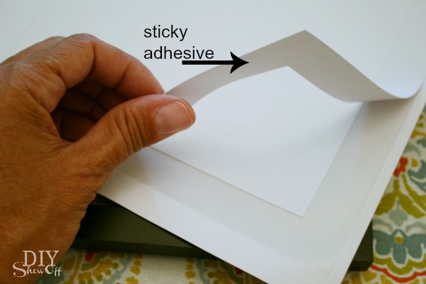 adhesive cardstock
