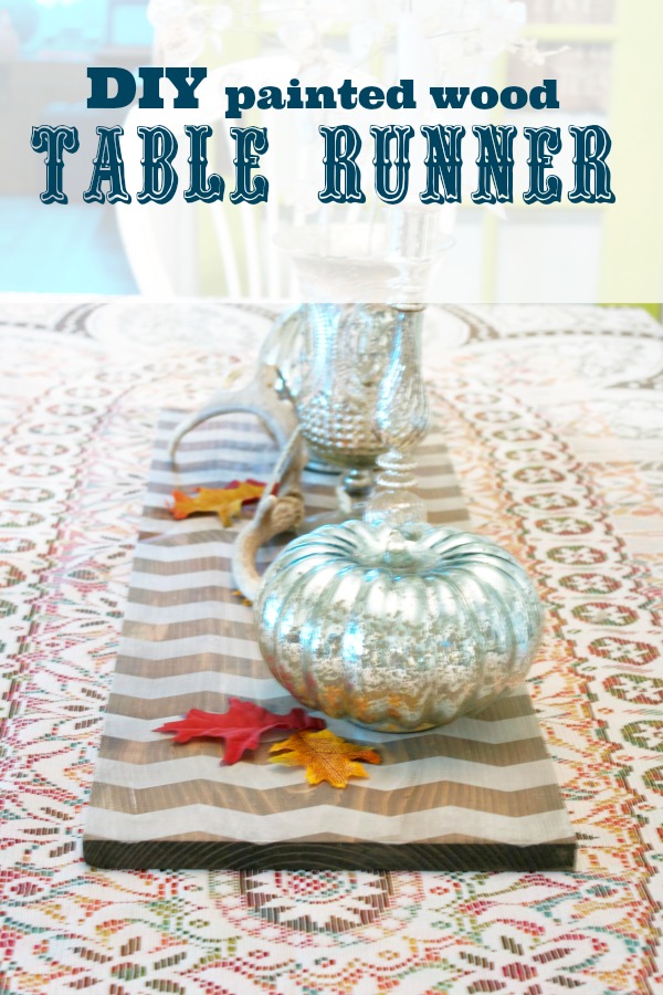 DIY painted wood table runner - DIY Show Off ™ - DIY Decorating and ...