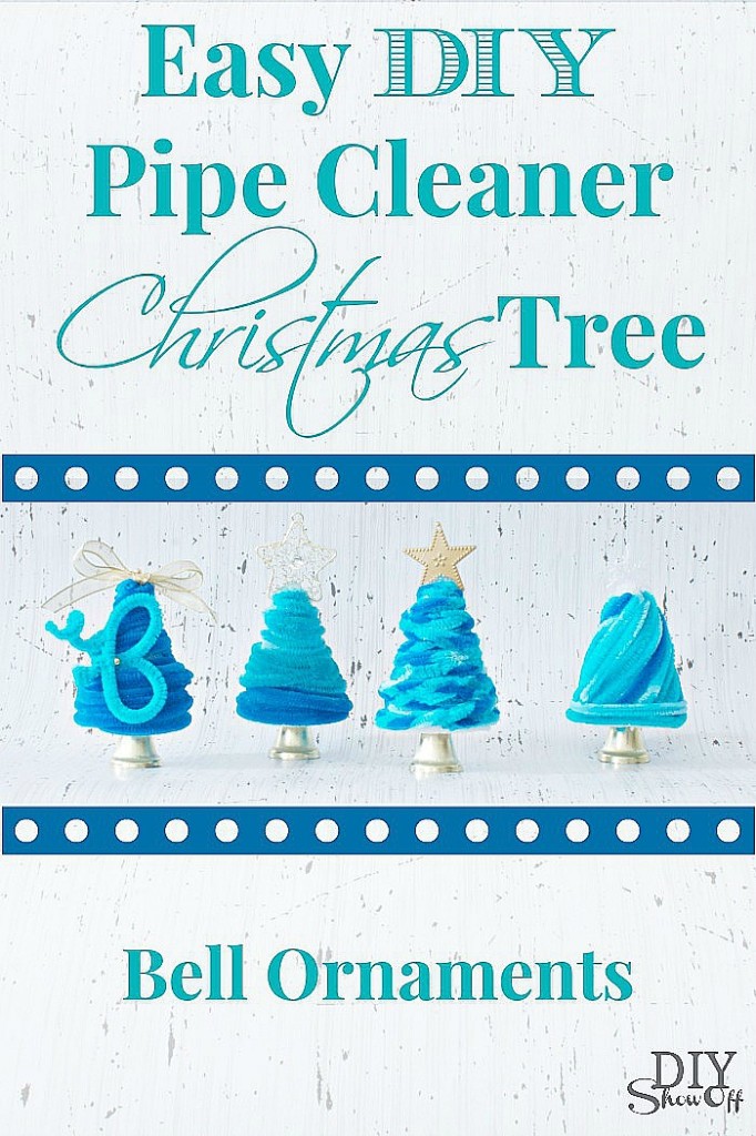 Easy Ornament Craft - Pipecleaner Christmas Tree Bells - DIY Show Off ...