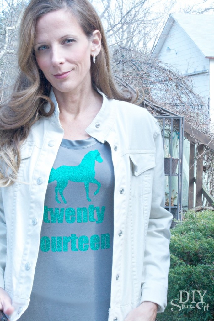 DIY Glitter IronOn Vinyl Tutorial DIY Show Off ™ DIY Decorating