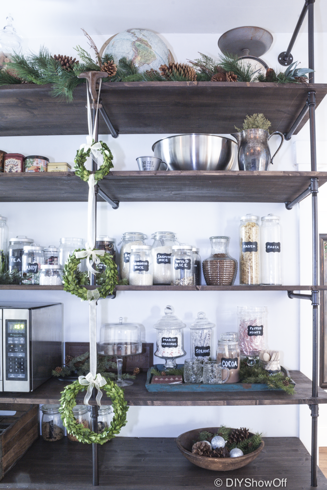 industrial cottage pantry