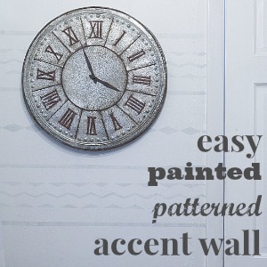 easy painted accent wall