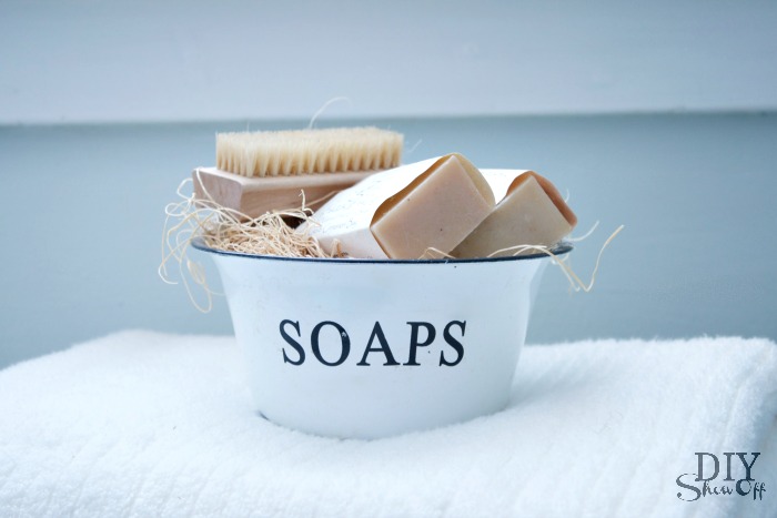 Farmhouse Wares soap gift set - diyshowoff bathroom makeover