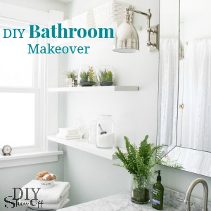 DIYShowOff Bathroom Makeover before and after
