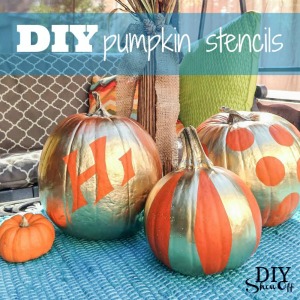 DIY pumpkin stencils at diyshowoff.com