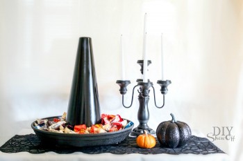 DIY Halloween Witch Hat Candy Dish Decor - DIY Show Off ™ - DIY ...