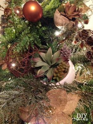 Succulents & Spruce Christmas Tree {Dream Tree Challenge} - DIY Show ...