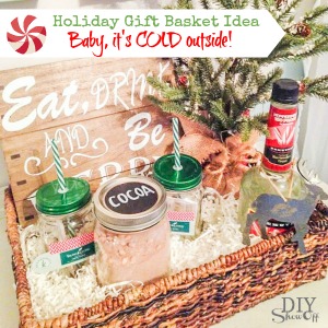 holiday YL essential oils gift basket idea @diyshowoff