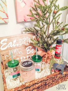 Holiday Gift Basket Idea with free printablesDIY Show Off ™ – DIY