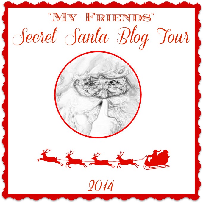 Yarn Wrapped Reindeer {Secret Santa Blog Tour}