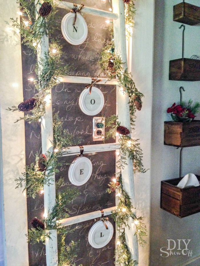easy personalized DIY ornaments @diyshowoff #lowescreator