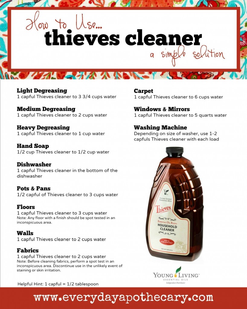 Thieves Cleaner Recipes Young Living Essential Oils diyshowoff Member