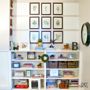 DIY striped gallery wall tutorial @diyshowoff