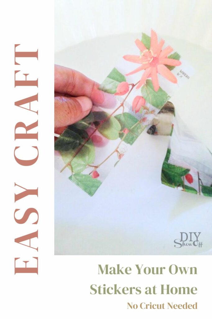 make your own stickers at home