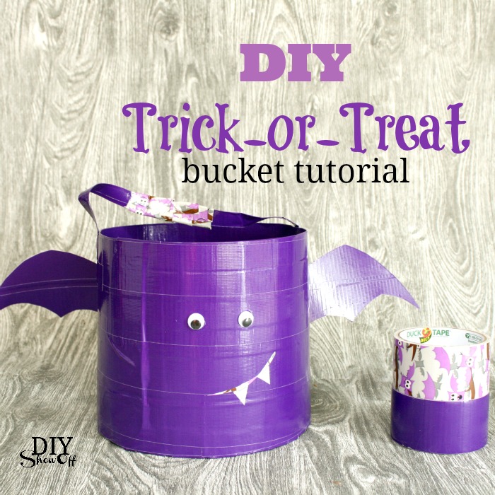 DIY Duck Tape Trick or Treat bag tutorial and SpookDuckular SweepstakesDIY  Show Off ™ – DIY Decorating and Home Improvement Blog