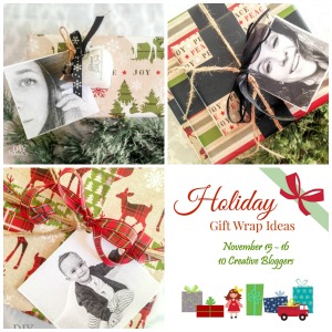 Creative Holiday Gift Wrap Ideas by 10 bloggers @diyshowoff