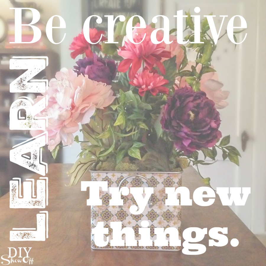 How fun! free craft classes at Michaels #michaelsmakers (DIY floral arranging tips)