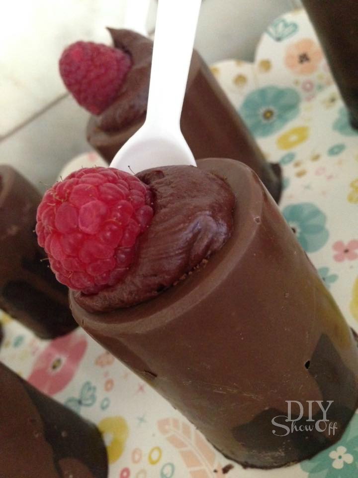 essential oil infused chocolate mousse @diyshowoff