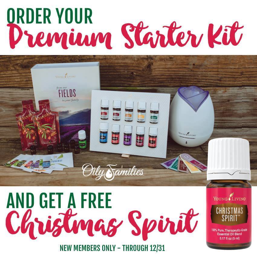 YL essential oils premium starter kit December 2016