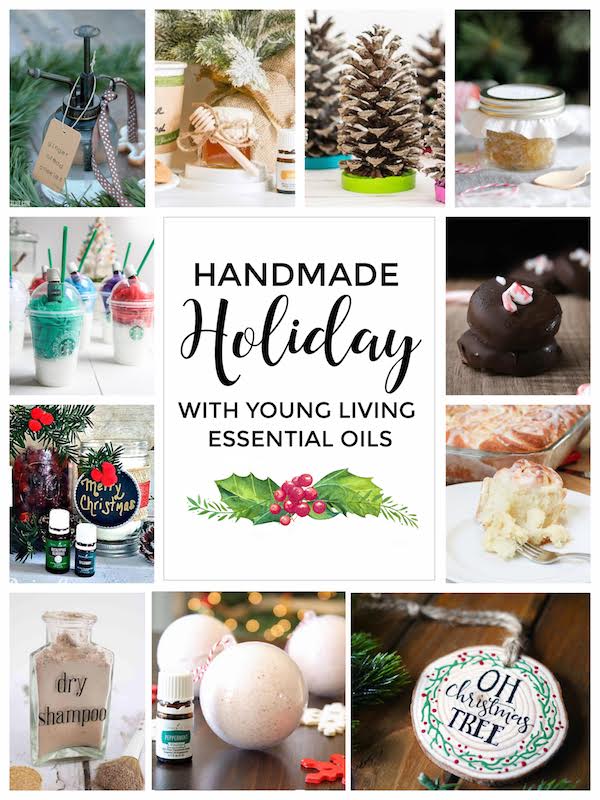 handmade holiday with young living essential oils @diyshowoff