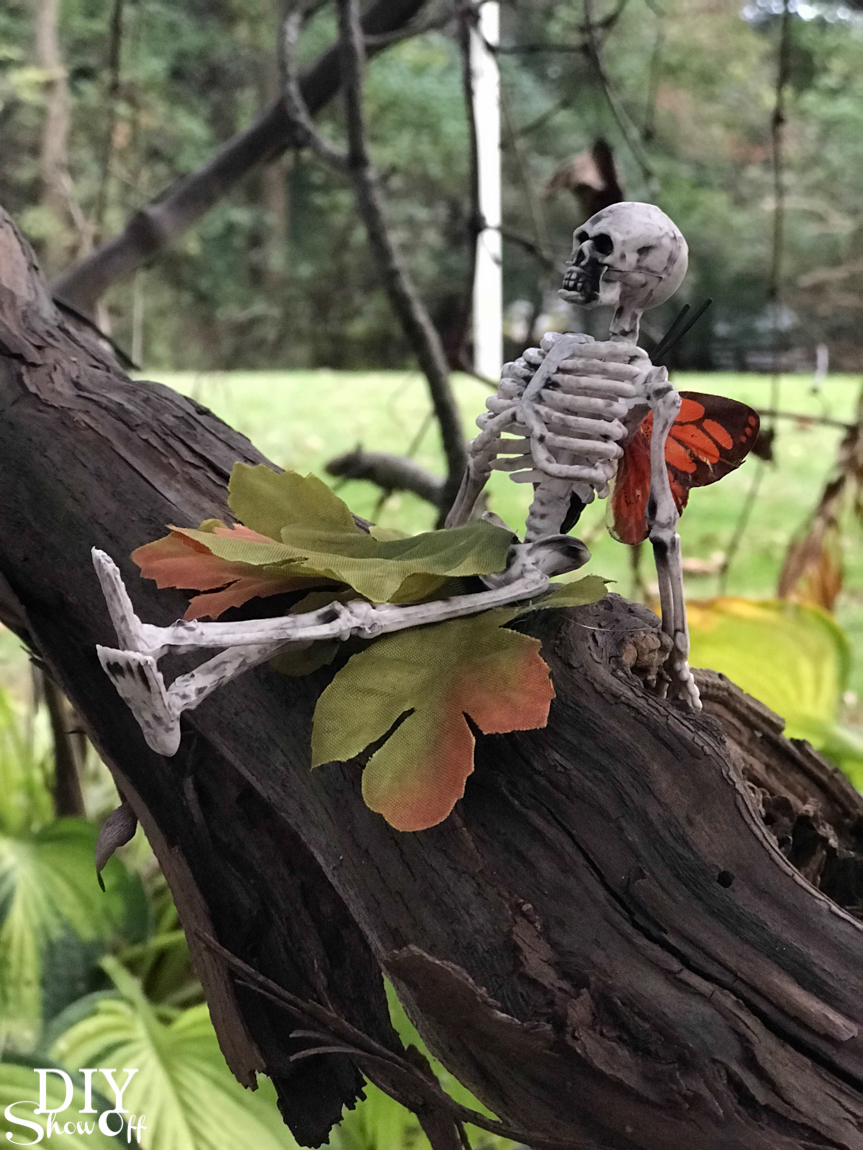 DIY Halloween Fairy Fashion Show - Skeleton Couture @diyshowoff