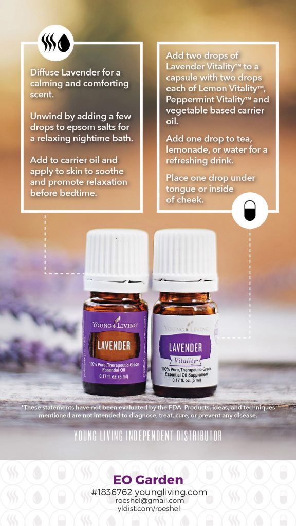 Young Living essential oils @diyshowoff
