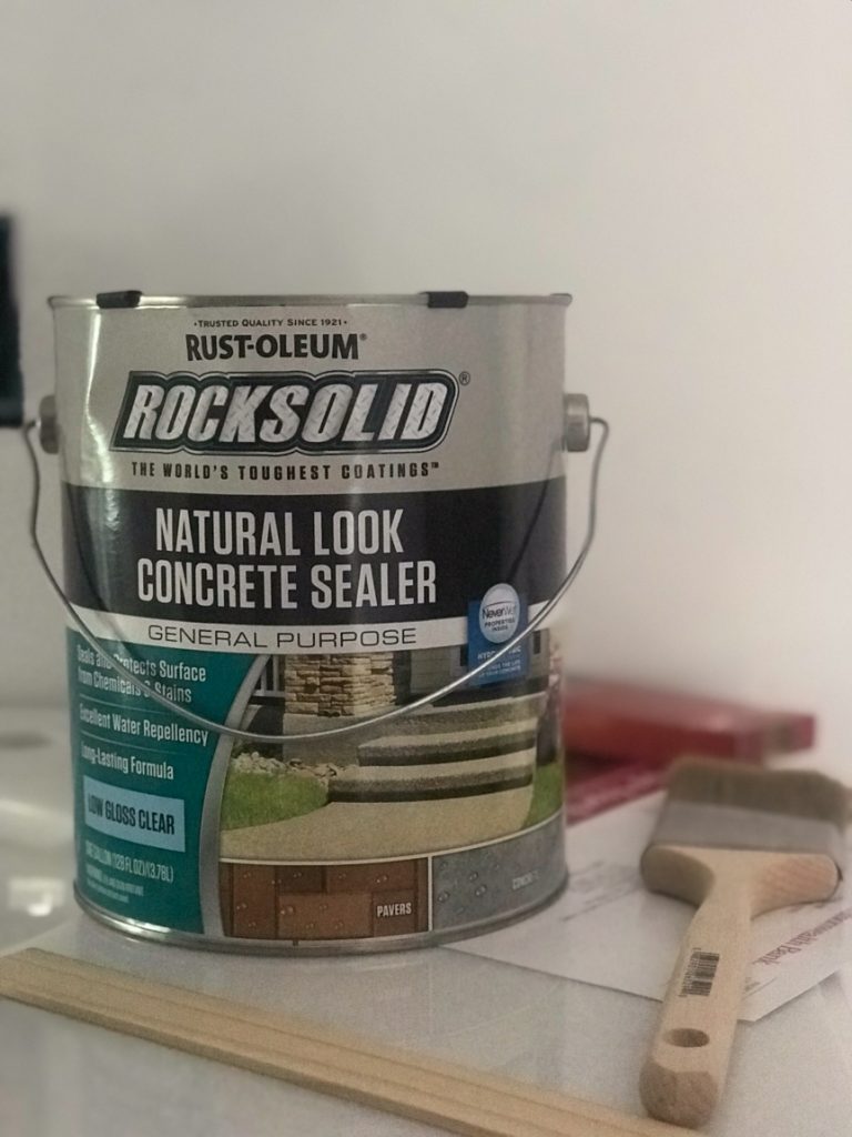 RustOleum Rock Solid Concrete Sealantj