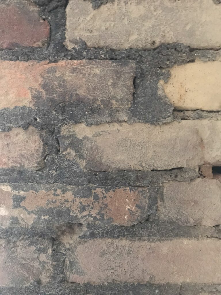 brick before