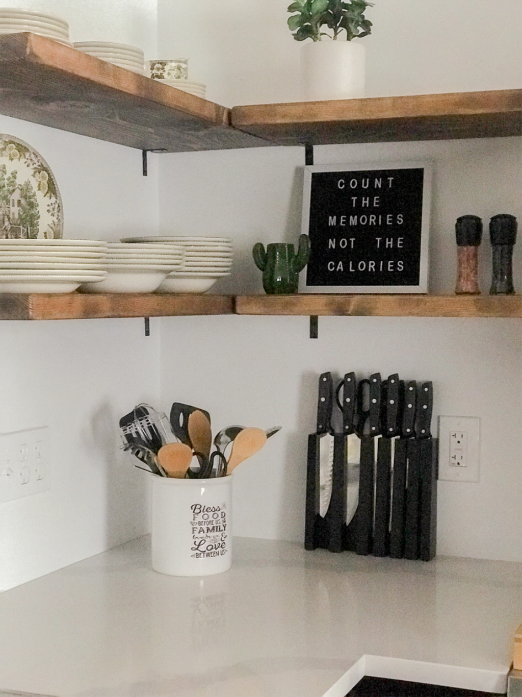 small modern airbnb apartment kitchen makeover 