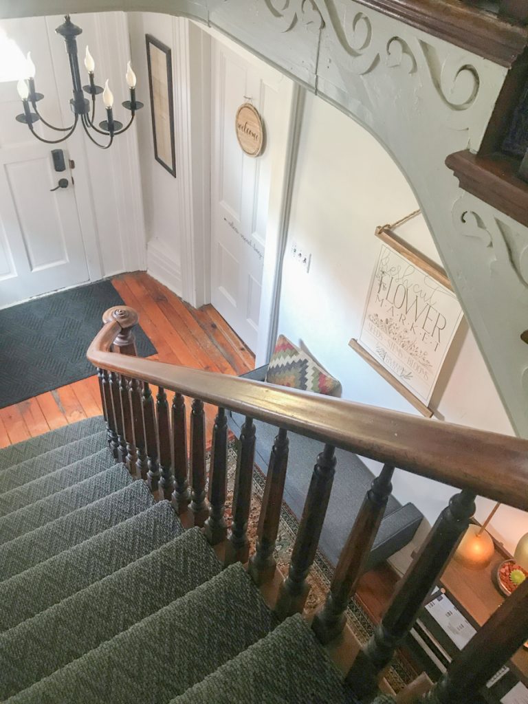 Project Diary #14 - Entryway, Stairs & Landing Before & After - DIY ...