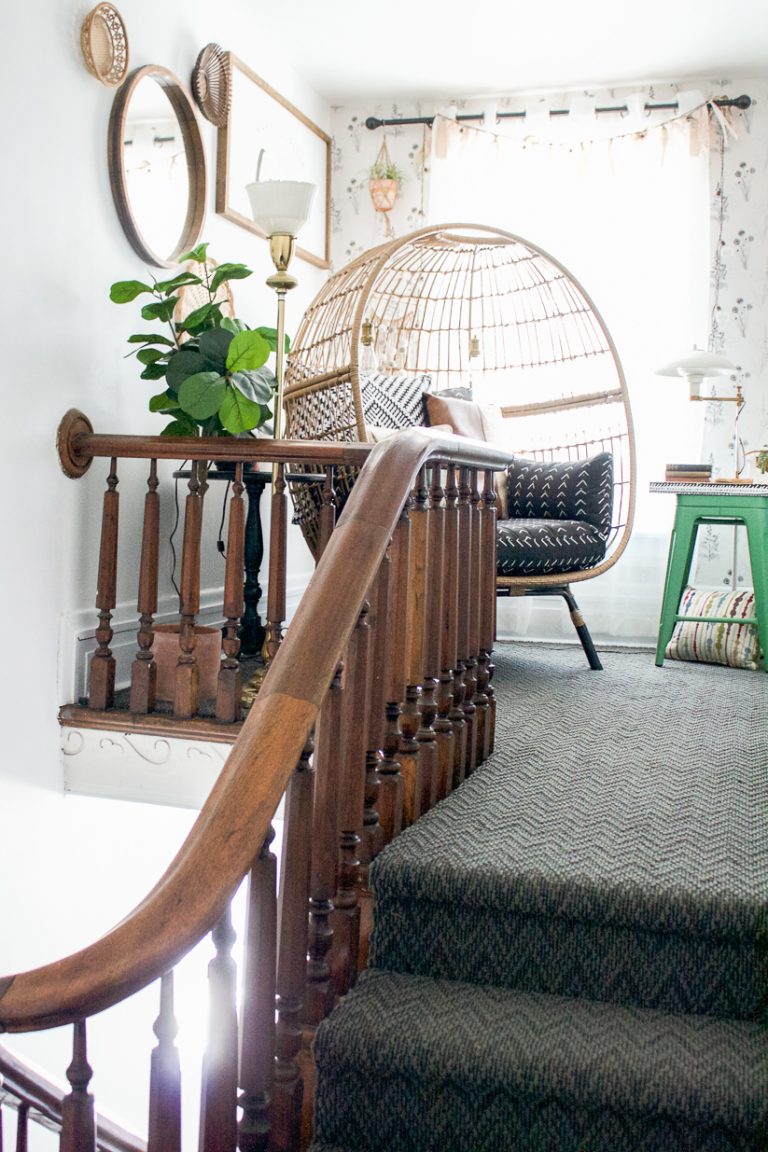 Project Diary 14 Entryway, Stairs & Landing Before & After DIY