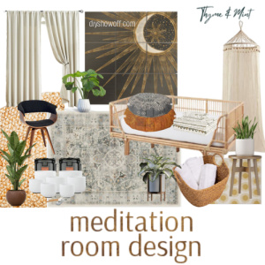DIYShowOff Meditation Room Design Board