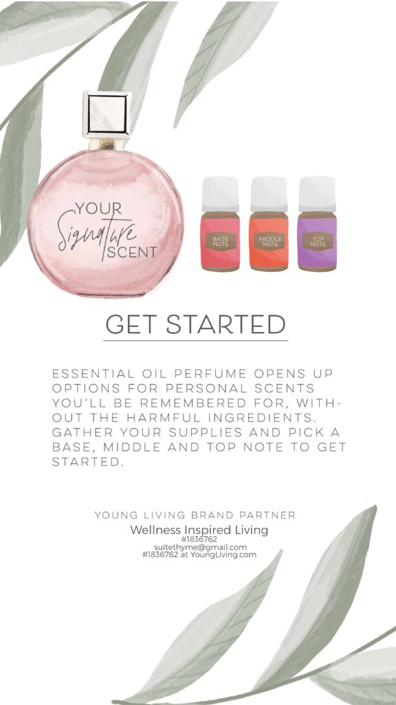 Young Living signature scent DIY tutorial 