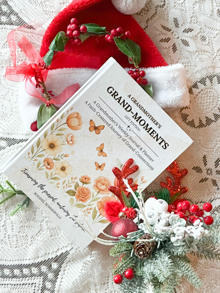 Grand-Moments grandmother planner devotional journal - Christian planner to help grandmothers create meaningful moments with grandchildren.